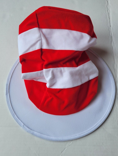 Size Small 4-6 Cat in the Hat Deluxe Kids Halloween Costume Dr Seuss by Elope - Picture 5 of 13