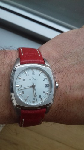 Radiant RA01603 ALL SILVER PREMIUM VINTAGE COLLECTION NOS WATCH UHR FOND. MONTRE - Imagen 5 de 12