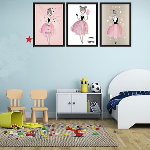 Kawaii S Poster Print Canvas Painting Kids Baby Room Decor Wall Image Is Loading Kawaii S Poster Print Canvas Painting Kids Baby