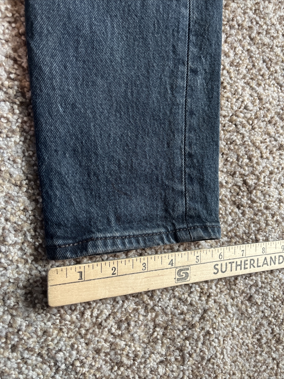 Levi's Premium Wedgie Fit Jeans Washed Black Size 24 (25 X 28) - View 12