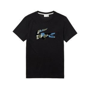 lacoste black crocodile