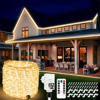 800 Led Schlauch Lichterkette AußEn AnschließBar, Warmweiß Led Lichterschlauch