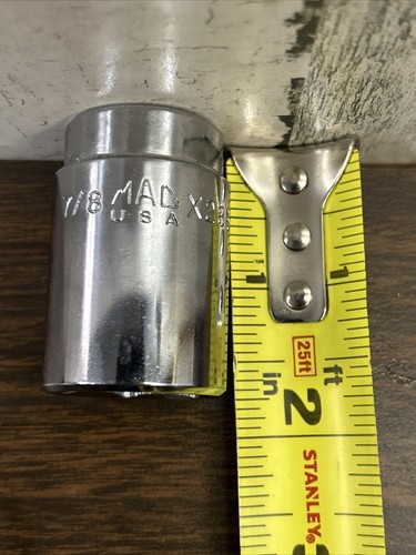 Mac Tools - 7/8" Intermediate Socket - 3/8" Drive- 6-PT. X2862 - Picture 2 of 8