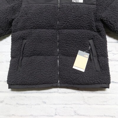 ノースフェイス SHERPA NUPTSE JACKET ブラック M New North Face Sherpa Nuptse Quilted Down Jacket Mens Size M