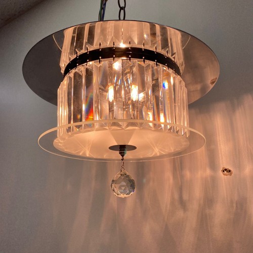 4 Way Modern Unique Chrome Ceiling G9 Light Lamp Shade Clear Acrylic Crystal UK - Picture 7 of 12