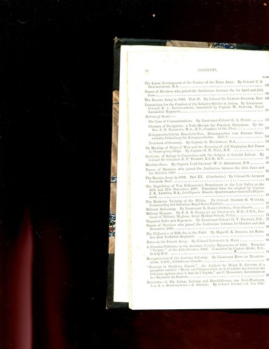 Journal of the Royal United Service Institution, vol - 27, 1884, 1 vol. ,1st - Foto 3 di 5