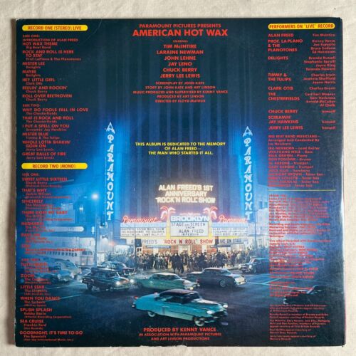 VARIOUS American Hot Wax (Soundtrack) 1978 Vinyl 2xLP A&M SP-6500 - VG - Picture 2 of 4
