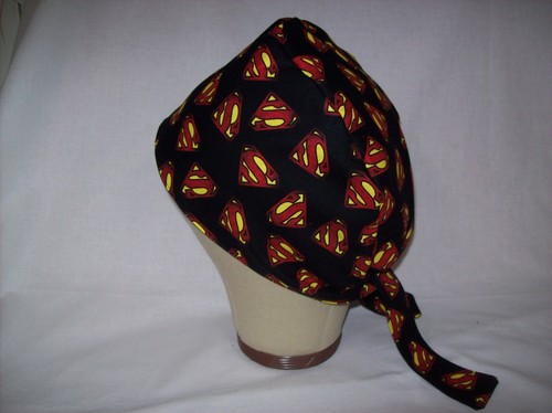 Men/Women Surgical Scrub Cap Lined Super Cool Very Cool 100% Cotton - Picture 6 of 6