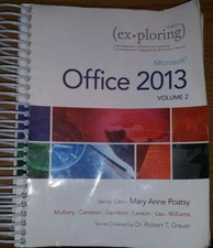 Exploring for Office 2013: Microsoft Office 2013 Vol.2  good condition
