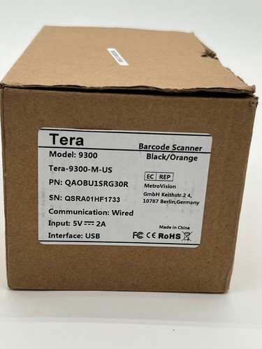 Tera 2D QR Omnidirektionaler Desktop Barcode Scanner (aufsteckbar & stabil) - Bild 6 von 10
