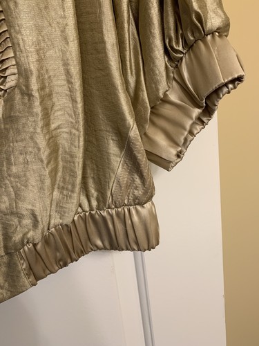New $100 Arden B Gold Jacket Sz L - Picture 3 of 5