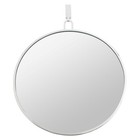 Varaluz Casa 30" Round Accent Mirror, Polished Nickel - 407A01PN