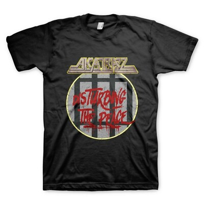 ALCATRAZZ cd cvr DISTURBING THE PEACE Official SHIRT LRG New innocent v take no