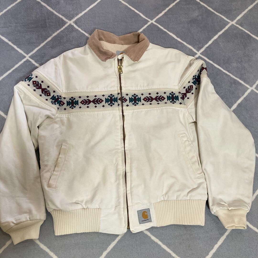 Carhartt Santa Fe Jacket Native American Pattern Size L USA Carhartt Santa Fe Jacket Native American Pattern Size L USA