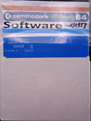COMMODORE 64/128 -- TUSKER (SYSTEM 3 - DISK)