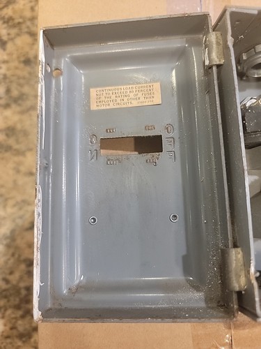 GE TC25111 FURNACE Safety Switch 30A 600V VANTAGE - Picture 9 of 11