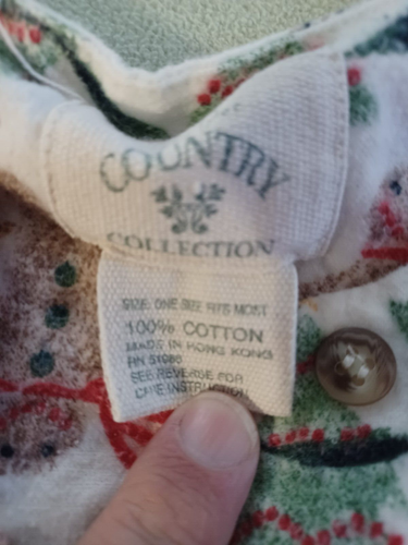 Top de pijama para mujer Laura Taylor Country Collection 100 % algodón talla única - Imagen 2 de 5