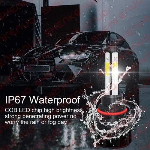 FIT For Dodge Charger 2011 2012 2013 2014 LED Headlight Hi/Lo + Fog light Bulbs - Imagen 8 de 12