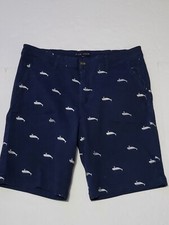 FIVE FOUR - MEN'S SIZE 34 Blue CLASSIC FIT COTTON SHORTS