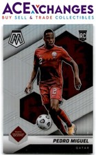 2021-22 Panini Mosaic Road to FIFA World Cup #71 Pedro Miguel Silver Prizm