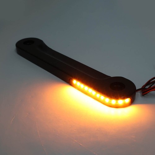 Front-LED-Blinkerhalterungen für bündige Gabel für Harley Street Glide Electra - Bild 24 von 24