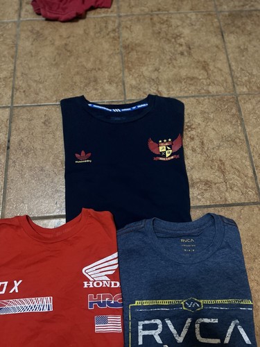 Lot 5 Surf Skate Streetwear RVCA Volcom T Shirt Bundle Sz Medium Adidas FOX - Picture 4 of 11