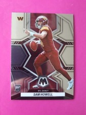 2022 Panini Mosaic #274 Sam Howell RC Rookie Washington Commanders