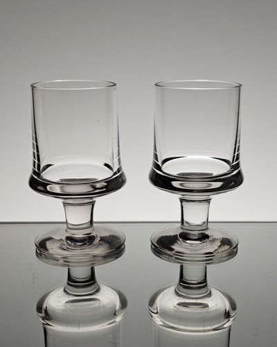 Tapio Wirkkala set of six shot glass "Marski" 1960s Iittala Finland - Picture 5 of 8
