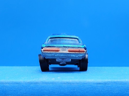 Hot Wheels Y30 CUSTOM COUGAR Original Redline 1968 US BLUE SPECTRAFLAME - Picture 12 of 19