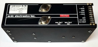 ACDC Electronics OEM12D2-7-1-2-B Power Supply OEM 12D2.7 1 2 B Input 115 VAC