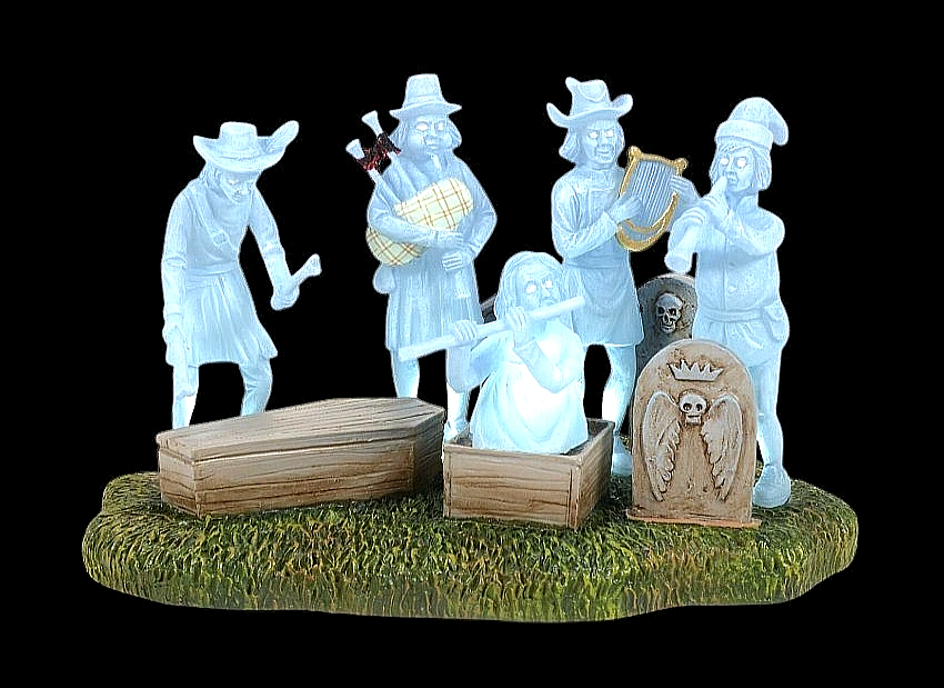 Dept 56 THE PHANTOM FIVE Disney Haunted Mansion Collectible