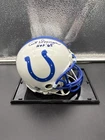 Art Donovan Baltimore Colts Signed Mini Helmet W/ HOF Inscription - JSA