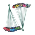  24 STÜCKE PVC Simulation Schmetterling Libelle Stakes Künstliche Schmetterling