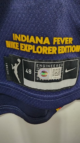 Camiseta deportiva firmada por Sophie Cunningham #8 Indiana Fever WNBA Nike Dri-Fit Explorer SWAU - Imagen 4 de 6