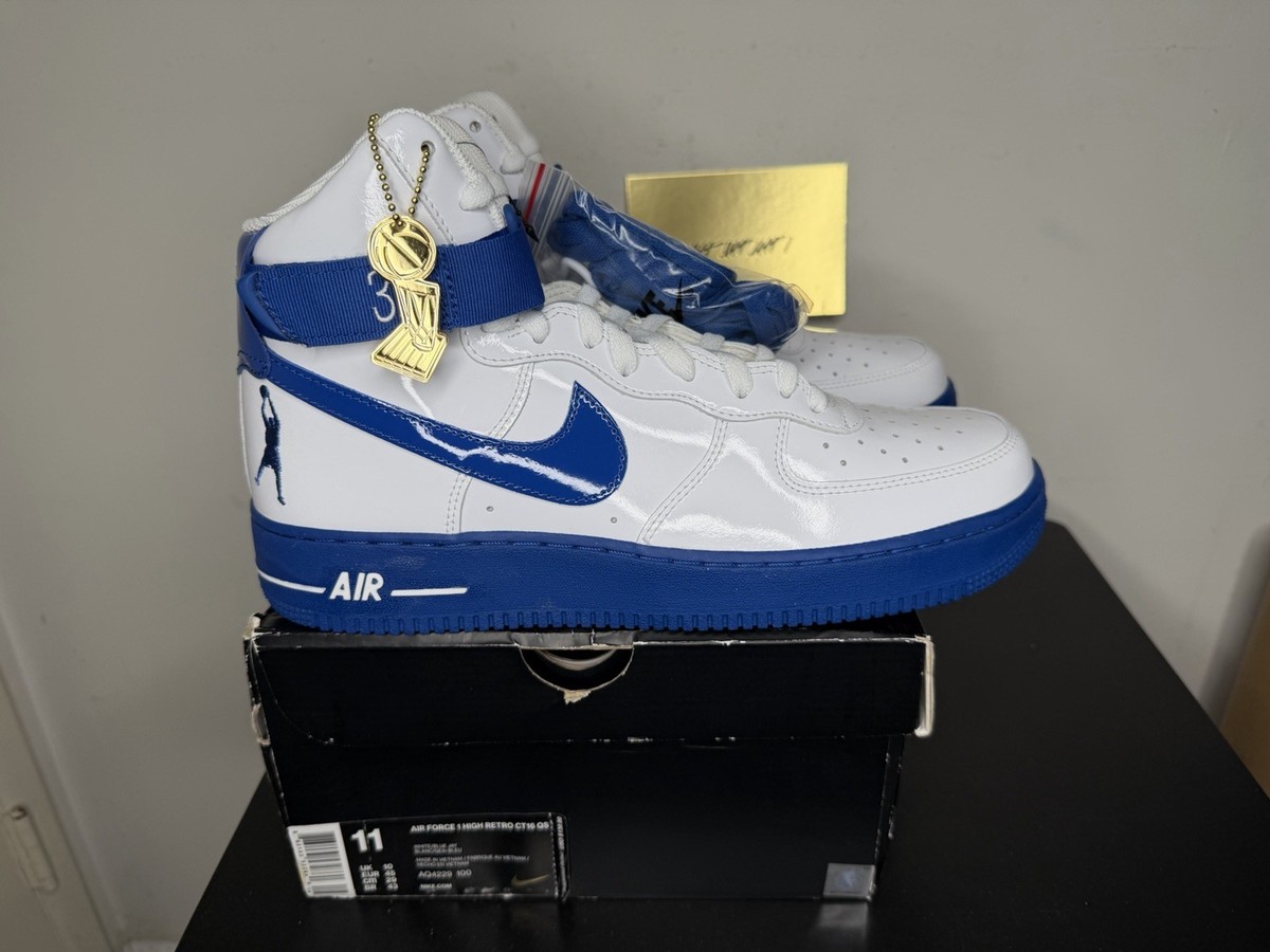 DS 2018 Nike Air Force 1 High Sheed Detroit Pistons Sz 11 Think 16 