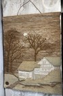 Vintage Countryside Cottage Wall Hanging Tapestry Woven Home Decor