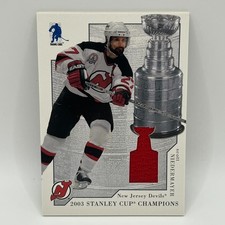 2003-04 Be A Player Memorabilia Stanley Cup Champions Scott Niedermayer #6