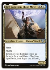 Raff Capashen, Ship's Mage #141 (NM) Kamigawa Neon Dynasty NEC Magic MTG