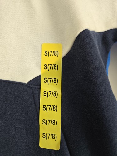 Nwt Puma Boys Youth Blue & Black Colorblock Pullover Hoodie Sweatshirt Sz Sm/7/8 - Picture 5 of 7