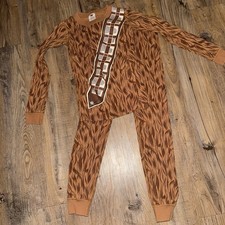 Hanna Andersson Disney Star Wars Chewbacca Long Sleeve Pajama/Costume Set Size 8