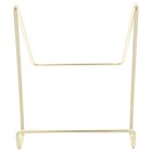  Golden Metal Bookshelf Desktop Organizer Stand for Tablet Holder