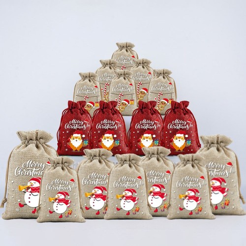 Zwölfteiliges Set Urlaubstaschen Größe 10 x 14 cm Stoffdesign - Bild 12 von 19