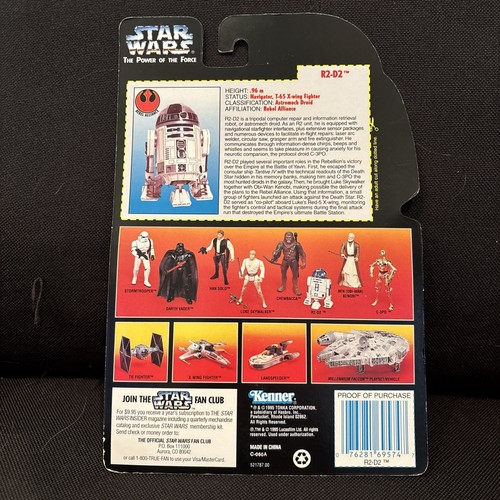STAR WARS Power of the Force R2-D2 Figure – 1995 Kenner – MOC Retro Vintage - Bild 3 von 3