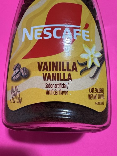 Nescafe Vanilla Vainilla caffè istantaneo 4,2 oz 120 g - Foto 3 di 5
