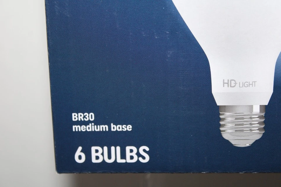 GE Reveal 65w Replaced 9w LED Indoor Flood Bulbs BR30 Med Base Dimmable 6-Pack - Image 3 of 4