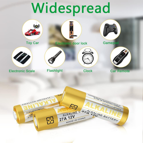 Batterie Alcaline Da 27 A, 12 V, V27 A, LR27 A, MN27, L828, A27, 12 V, 5 Pezzi - Foto 4 di 12
