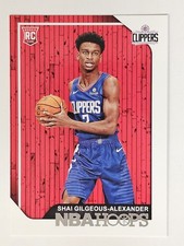 SHAI GILGEOUS-ALEXANDER 2018-19 HOOPS #262 ROOKIE RC