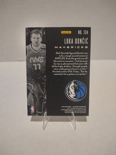 Panini Illusions Luka Doncic #135 Dallas Mavericks 2019-20 - Imagen 2 de 2