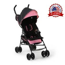 Coche Para Bebes Carriolas Para Niño Kids Baby Stroller Foldable Pink NEW