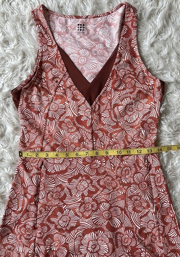 Title Nine Freelance Carey Athletic Dress Shibori Floral Small Outdoors - Picture 11 of 12